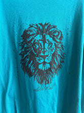 Load image into Gallery viewer, MENS COTTON T-SHIRT -original lion print

