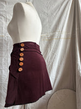 Load image into Gallery viewer, FOREST skirt - plum corduroy
