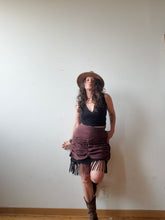 Load image into Gallery viewer, FOREST QUEEN skirt - stretch Maueve  corduroy
