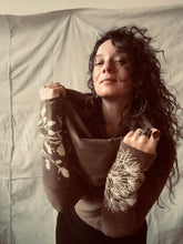 Load image into Gallery viewer, LUNAR SHRUG w/ screenprint
