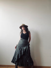 Load image into Gallery viewer, SEVILLA - cotton wrap skirt

