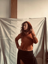 Load image into Gallery viewer, OOAK COWL SWEATER-Screenprint
