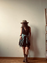 Load image into Gallery viewer, FESTIVAL BELT - OOAK upcycled denim

