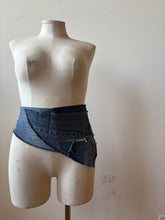 Load image into Gallery viewer, FESTIVAL BELT - OOAK upcycled denim
