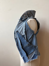 Load image into Gallery viewer, OOAK VEST - upcycled denim

