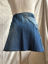 Load image into Gallery viewer, FOREST skirt - upcycled denim
