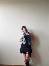 Load image into Gallery viewer, OOAK VEST - upcycled denim
