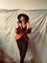 Load image into Gallery viewer, one-of-a-kind REVERE sweater - rust pumpkin
