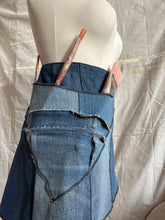 Load image into Gallery viewer, FOREST skirt - upcycled denim
