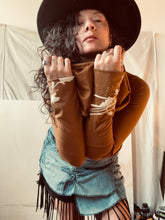 Load image into Gallery viewer, LUNAR SHRUG w/ screenprint
