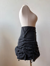 Load image into Gallery viewer, FOREST QUEEN skirt - OOAK upcycled black denim
