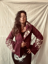 Load image into Gallery viewer, one-of-a-kind SWALLOW-TAIL revere sweater
