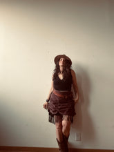 Load image into Gallery viewer, FOREST QUEEN skirt - stretch Maueve  corduroy
