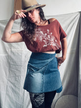 Load image into Gallery viewer, FOREST skirt - upcycled denim

