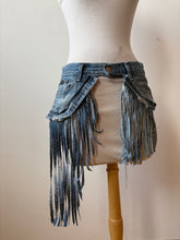 Load image into Gallery viewer, FESTIVAL BELT - OOAK upcycled denim
