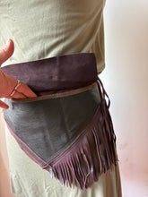 Load image into Gallery viewer, FESTIVAL UTILITY belt -upcycled leather
