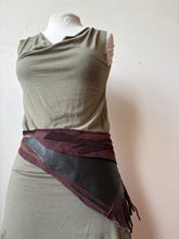 Load image into Gallery viewer, FESTIVAL UTILITY belt -upcycled leather
