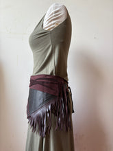 Load image into Gallery viewer, FESTIVAL UTILITY belt -upcycled leather
