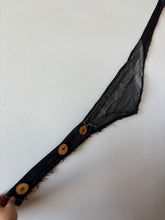 Load image into Gallery viewer, FESTIVAL UTILITY belt - black upcycled denim
