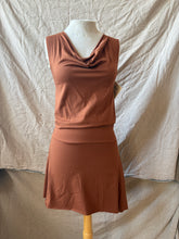 Load image into Gallery viewer, DRIFTER dress- Rust Tencel jersey
