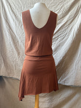 Load image into Gallery viewer, DRIFTER dress- Rust Tencel jersey
