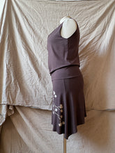 Load image into Gallery viewer, DRIFTER dress- Chocolate Brown with Burrs
