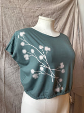Load image into Gallery viewer, JOY - relaxed "T-shirt" design- Aqua with Burrs

