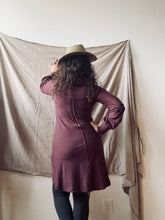 Load image into Gallery viewer, HIGH QUEEN COWL TUNIC- mahogany bamboo fleece
