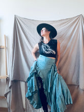 Load image into Gallery viewer, SEVILLA - hemp wrap skirt in Teal
