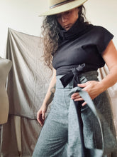 Load image into Gallery viewer, GRACE pants - hemp black
