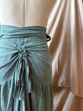Load image into Gallery viewer, SEVILLA - hemp wrap skirt in Teal
