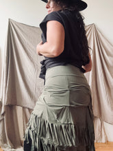 Load image into Gallery viewer, SUNRISE skirt - Sage bamboo jersey
