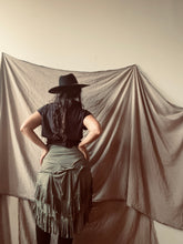 Load image into Gallery viewer, SUNRISE skirt - Sage bamboo jersey
