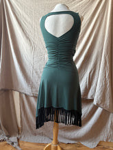 Load image into Gallery viewer, DALIA with Fringe - Pine with Hibiscus
