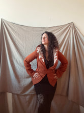 Load image into Gallery viewer, one-of-a-kind SWALLOW-TAIL revere sweater
