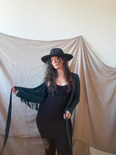 Load image into Gallery viewer, PHOENIX wrap-around top with fringe in Teal
