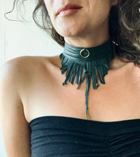 Load image into Gallery viewer, Copper Moon Fringe Choker
