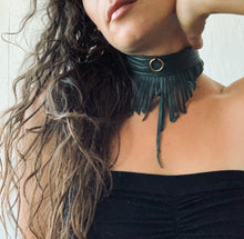 Load image into Gallery viewer, Copper Moon Fringe Choker
