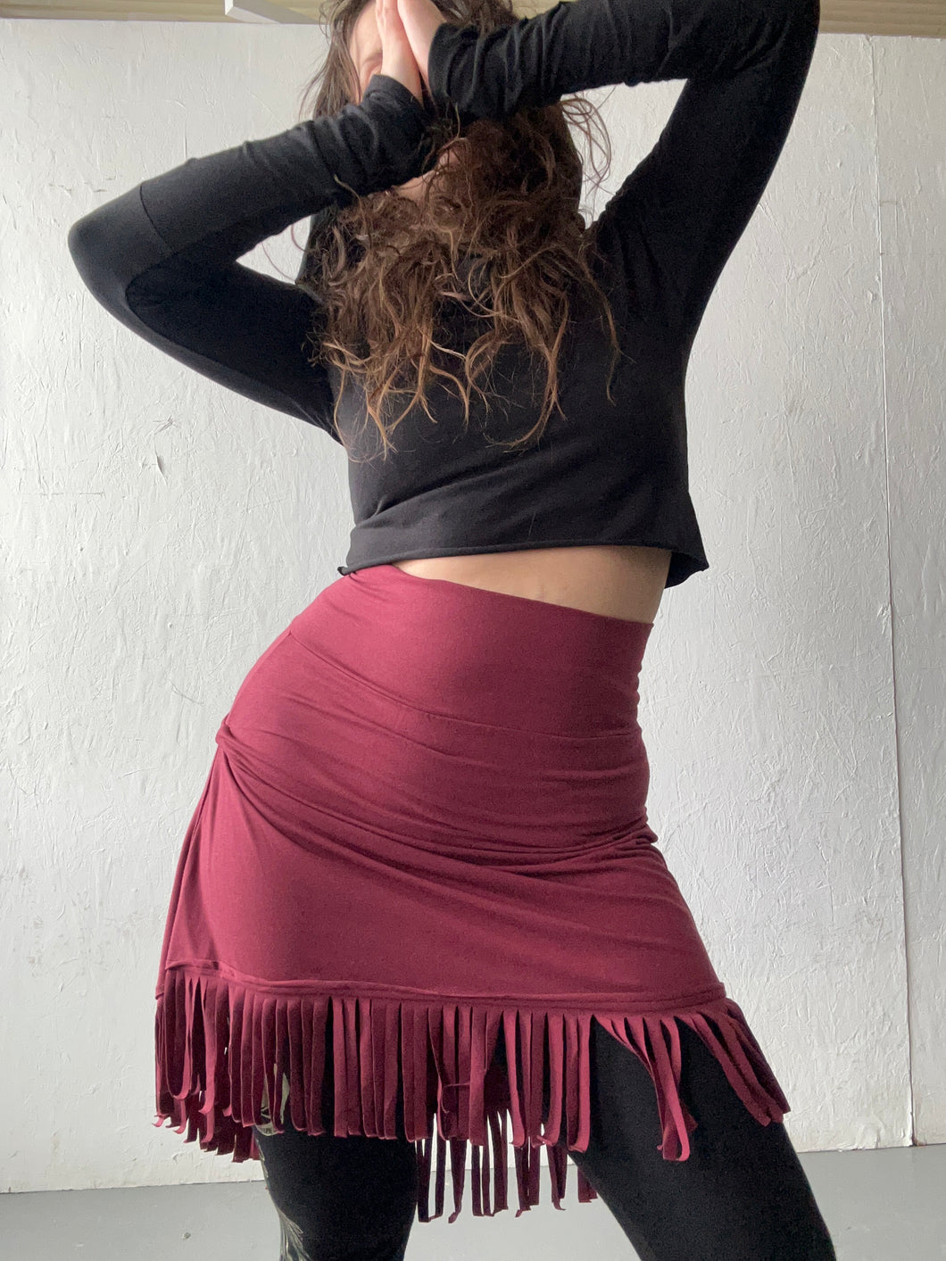 FREYA skirt - Deep Cherry